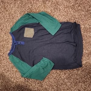 Mens Size L American Eagle Long Sleeve Shirt